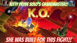 KITTY SOLO'S THE GRANDMASTER!! SHE WAS BUILT FOR THIS FIGHT!!