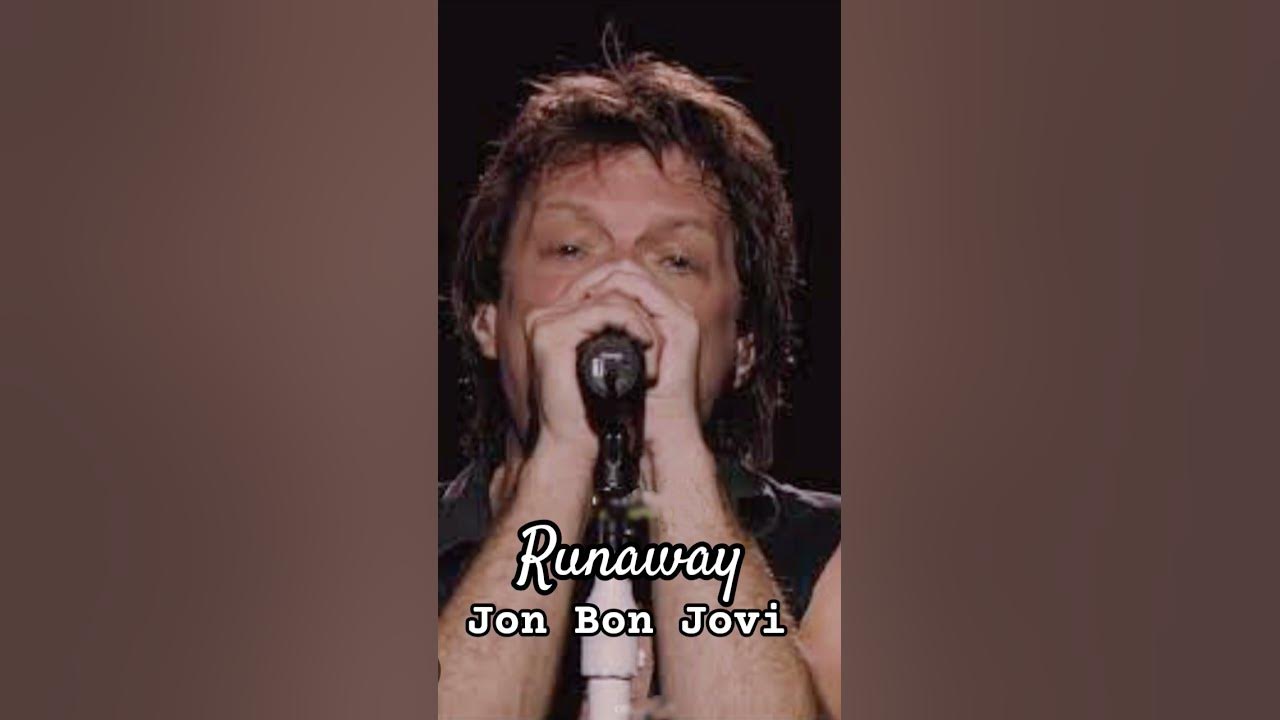 Runaway - Jon Bon Jovi #music #hitsong
