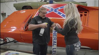 THEY SAID WE COULDN'T INSTALL THE GENERAL LEE FLAG SO MARK SAYS 'WE'LL JUST SEE ABOUT THAT'