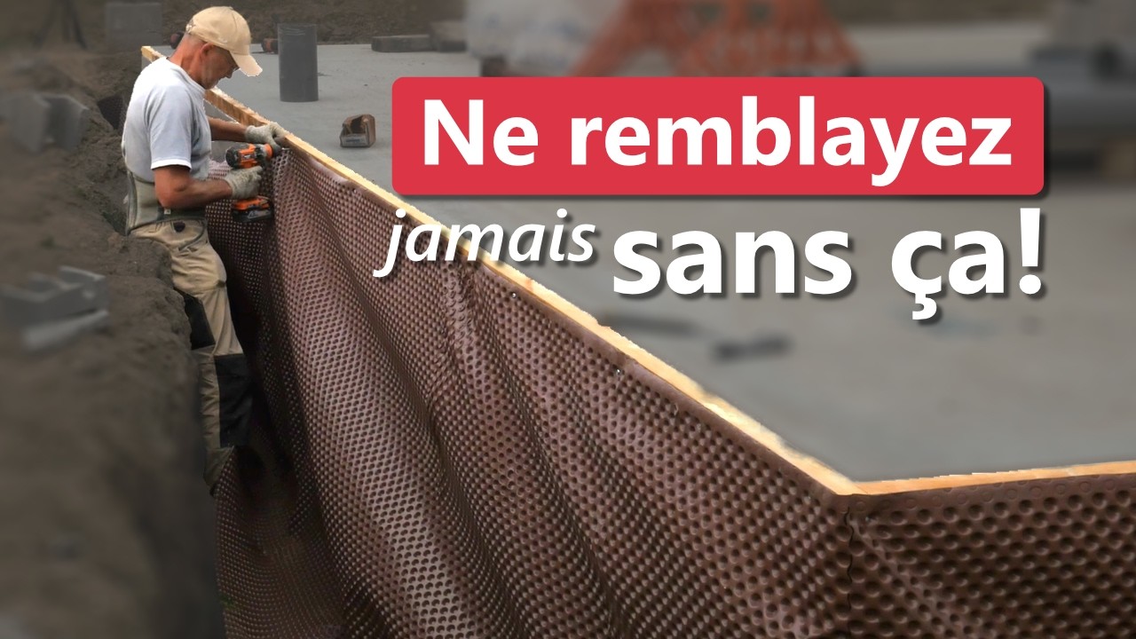 Étanchéité et isolation du soubassement : Le guide complet