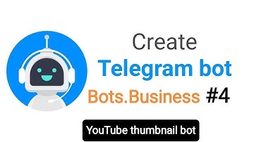 Bots Business Telegram Bot - 4 | YouTube thumbnail bot