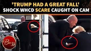 TRUMP 'COLLAPSES'; Secret Service Struggles To Hold POTUS As WHCD Footage Stuns Americans