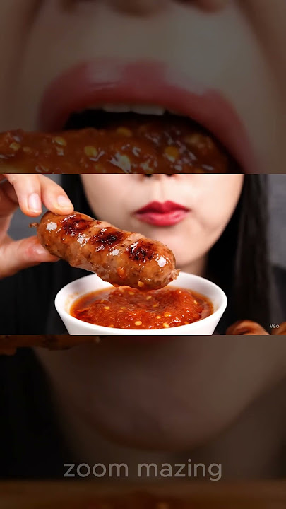 'ASMR Makan Cemilan Pedas Berlumur Sambal 🔥🌶️ Suara Kriuknya Bikin Merinding! #shorts'