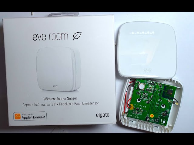 HomeKit : Elgato présente son interrupteur Eve Button et un nouveau  capteur Eve Room
