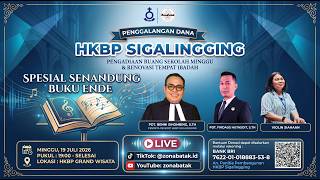 🔴 LIVE | Penggalangan Dana HKBP Sigalingging – Spesial Senandung Buku Ende | Minggu, 19 Juli 2026