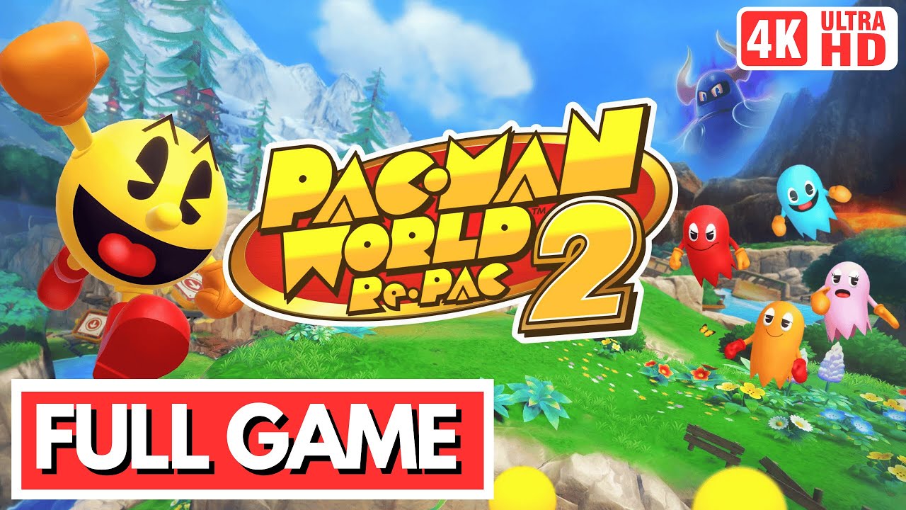 PAC-MAN WORLD 2 Re-PAC FULL GAME Gameplay Walkthrough in [4K 60FPS ...