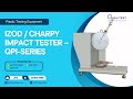 Charpy &amp; Izod Pendulum Impact Tester for Plastics – QPI Series | Qualitest USA