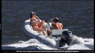 Pregnant Abbey Clancy displays her baby bump in skimpy bikini on holiday with husband Peter Crouch i