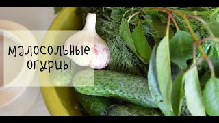 Самые вкусные малосольные огурцы за 5 минут Самые вкусные малосольные огурцы за 5 минут