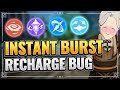 [1.3 bug] BURST REFILL INSTANTLY! MADAME PING APPROVED! Genshin Impact Energy Recharge Glitch