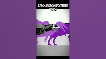 Carcharodontosaurus Buff 💀 - now and then Edit #shorts #dinosaur #jurassicpark #jurassicworld