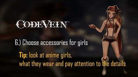 Code Vein | How can i CREATE A CUTE CHARACTER? (Showcase)