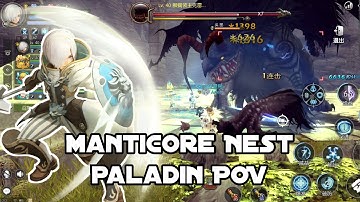[Paladin Cap Lv. 40] Manticore Nest Normal Dragon Nest World