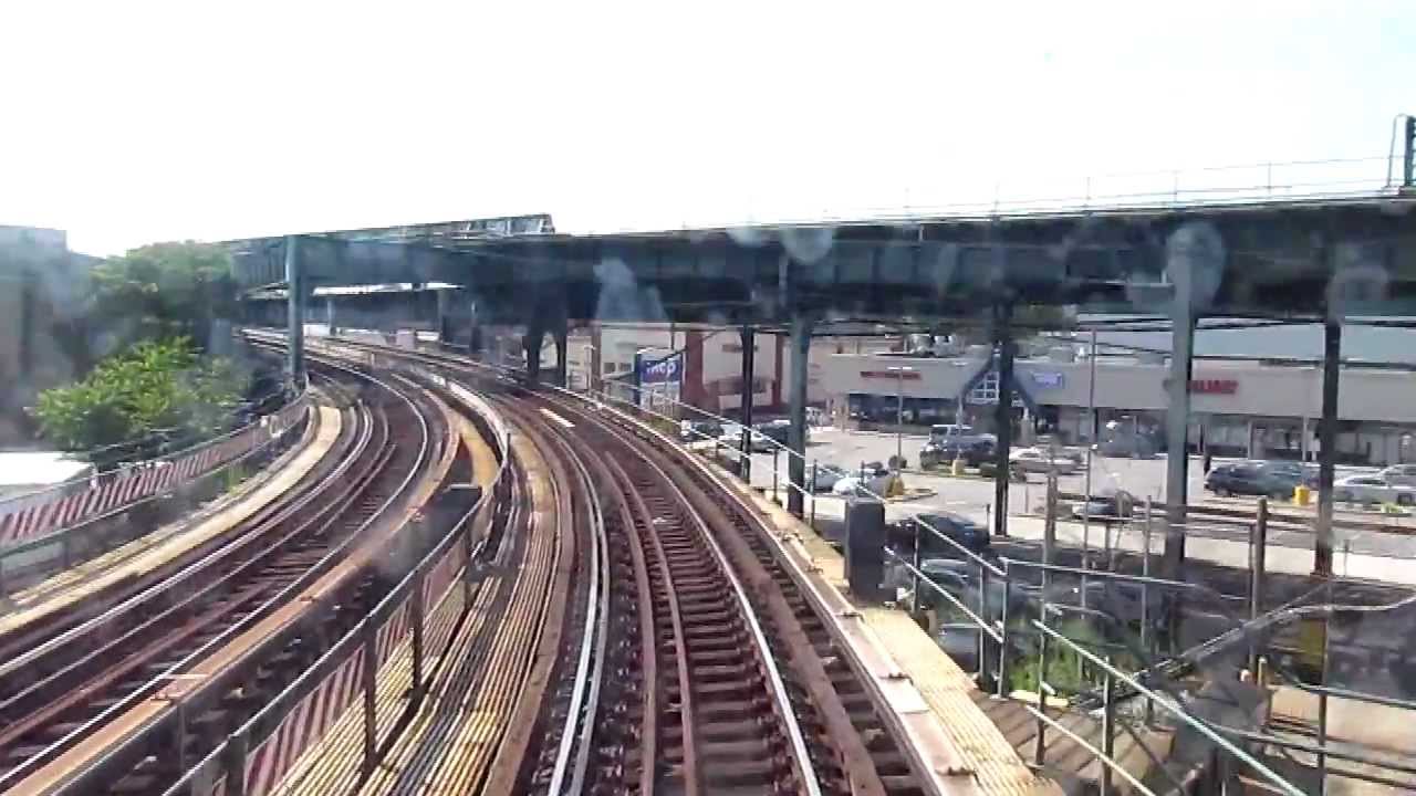 NYC Subway Far Rockaway Line Howard Beach to Rockaway Blvd YouTube