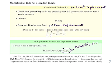 3.3 - The Multiplication Rule (and) and Conditional Probability - Part 2