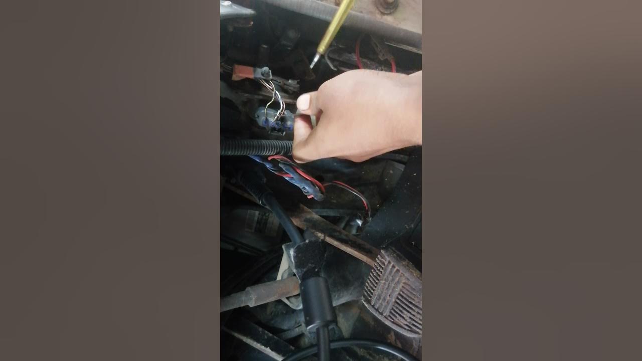 #Toyota 3C engine APP sensor Wiring testing #wiring #efi #Toyota#obd