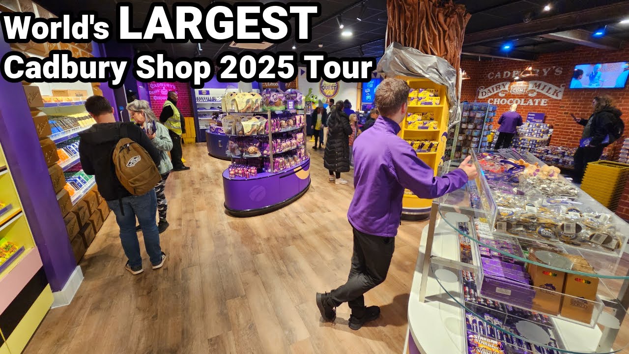 КРУПНЕЙШИЙ В МИРЕ магазин Cadbury: тур 2025