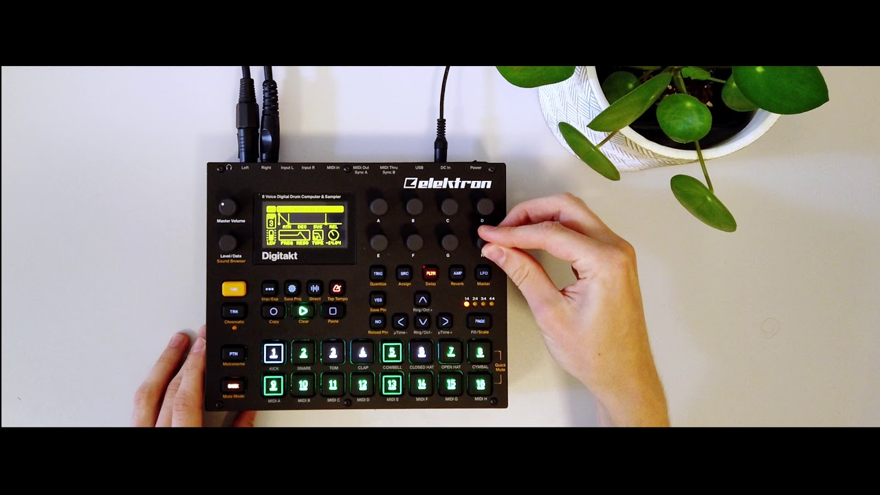 Lounge music on the Elektron Digitakt - my first production on the Digitakt