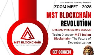 MST BLOCKCHAIN PLAN ZOOM MEETING
