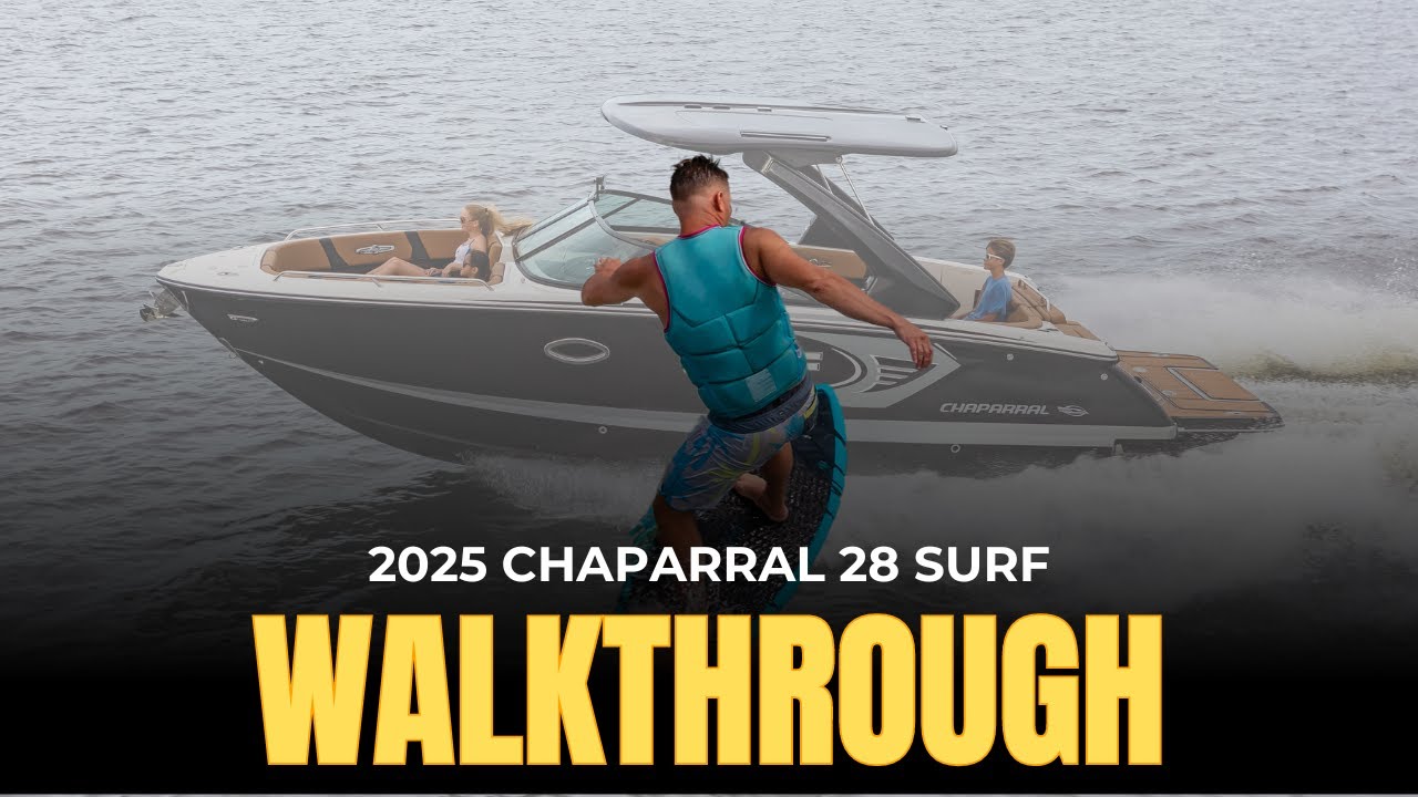 2025 Chaparral 28 Surf | Luxury Design That Can Handle Rugged Adventures