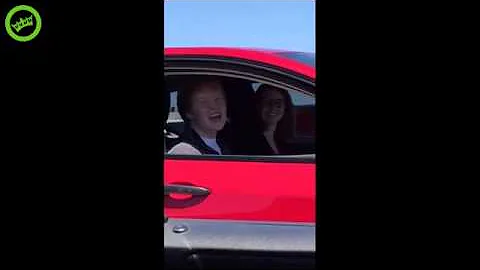 I pulled up to a red light and looked to my left - Unwritten by Natasha Bedingfield