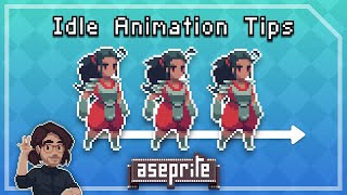 Pixel Art Class  Simple Character Idle Animation