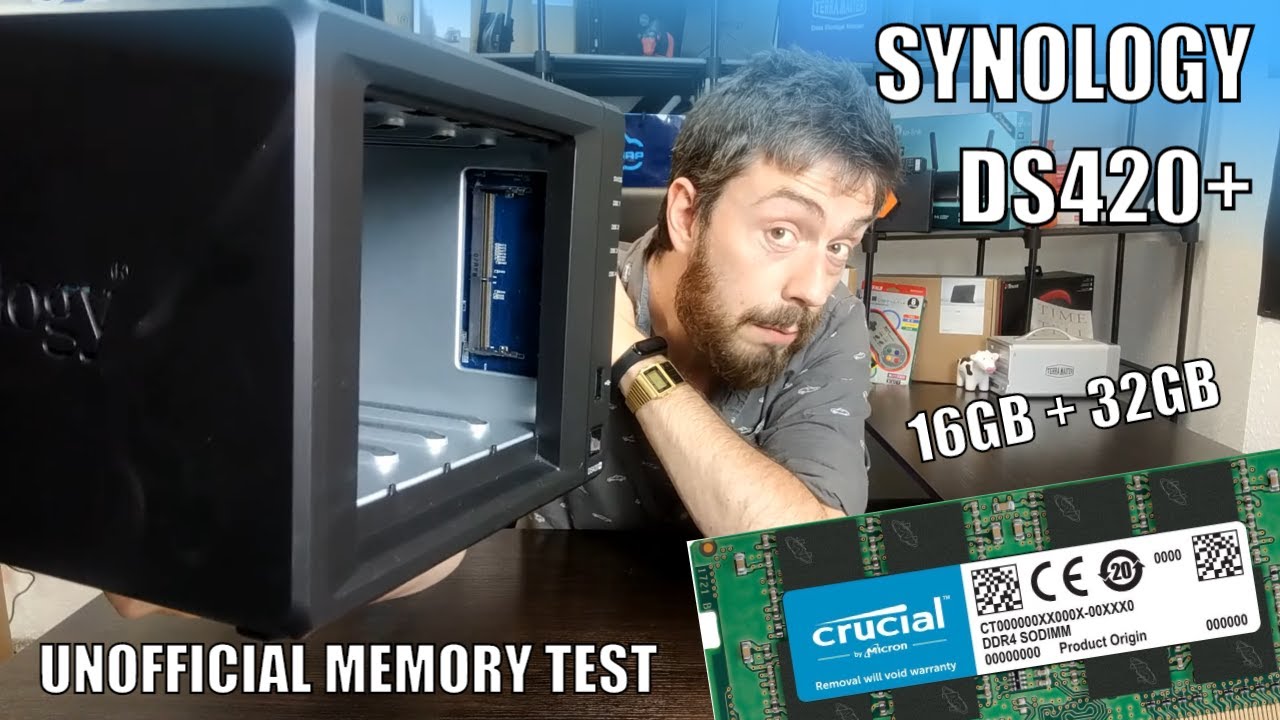 Synology DS923+ NAS Unofficial Memory Upgrades – Crucial, Kingston