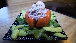 Tuna Tomato Avocado Salad