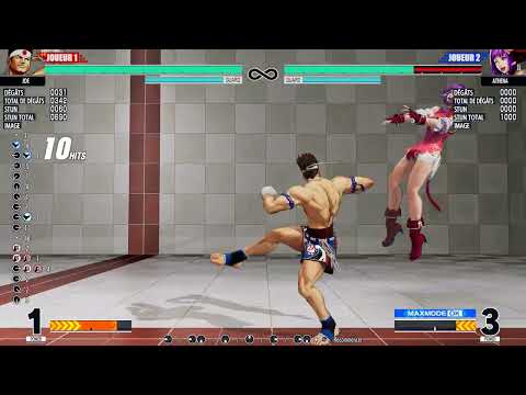 KOF 15 : Joe anywhere 1bar  (-1+1.1) 459 dmg bnb combo