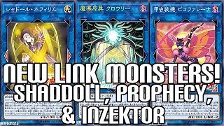 NEW Inzektor, Prophecy, & Shaddoll Link Monsters Revealed! - LINK VRAINS Pack