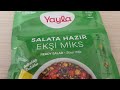 YAYLA SALATA HAZIR EKŞİ MİX #glutenfree