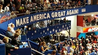 FNN: Full Coverage GOP Convention Day 2 - Including Trump Protests in Public Square