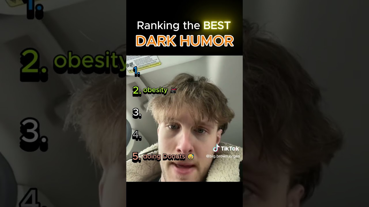 My Top 5 BEST DARK HUMOR
