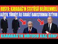 RUSYA: KARABAĞ’IN STATÜSÜ BELİRLENMELİ / ALİYEV, TÜRKİYE İLE İSRAİL’İ BARIŞTIRMAK İSTİYOR