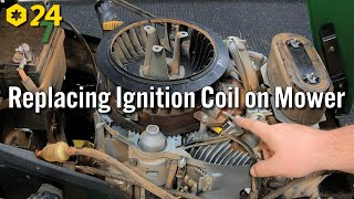 How to Replace Ignition Coil on John Deere X320 Mower Thumbnail