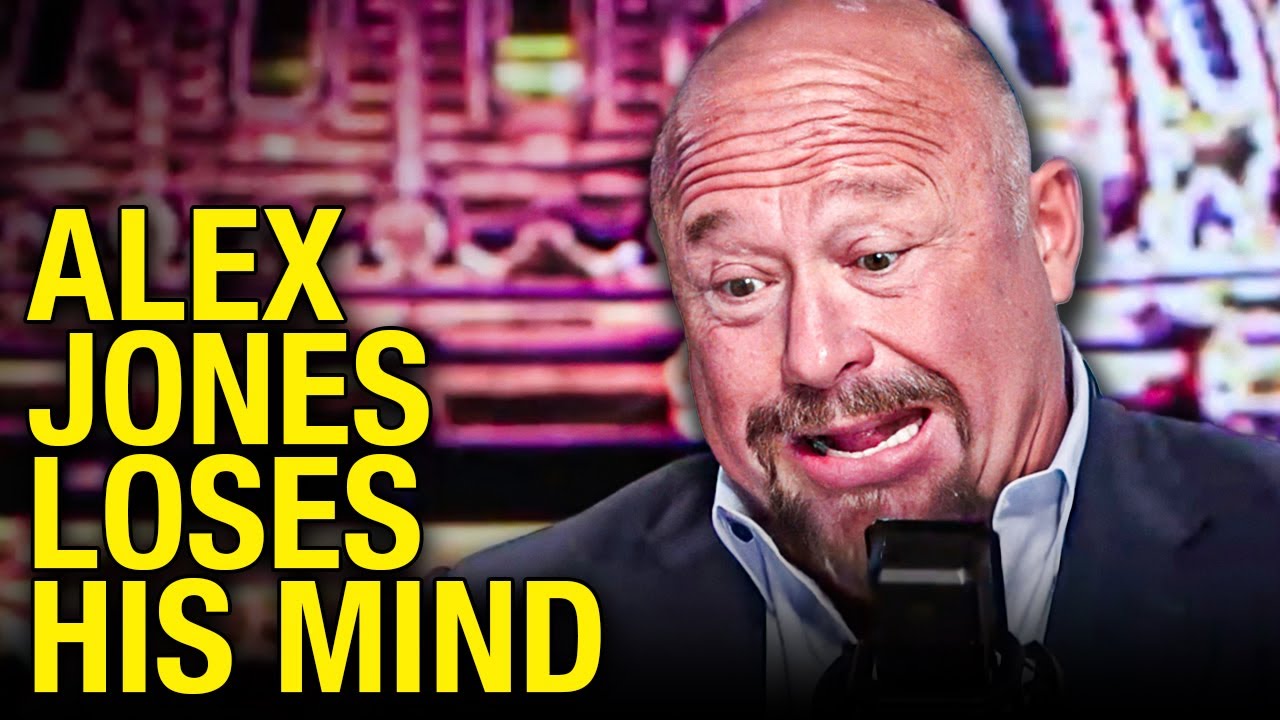 Alex Jones Goes Completely Insane After Host Quits His Network