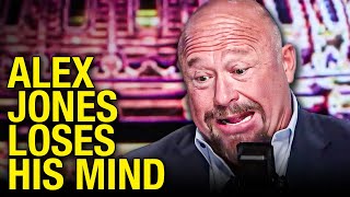Alex Jones Goes Completely Insane After Host Quits His Network
