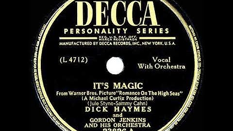 1948 HITS ARCHIVE: It’s Magic - Dick Haymes