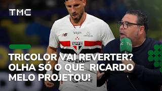 “O SÃO PAULO, NO SEGUNDO TEMPO...: Ricardo Melo CHUTA O BALDE sobre atuação contra o Boca!