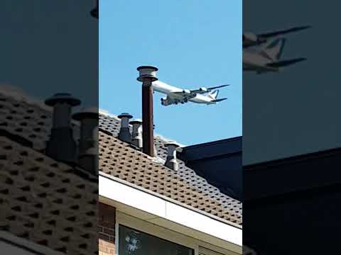 Vliegtuigoverlast in Amstelveen.