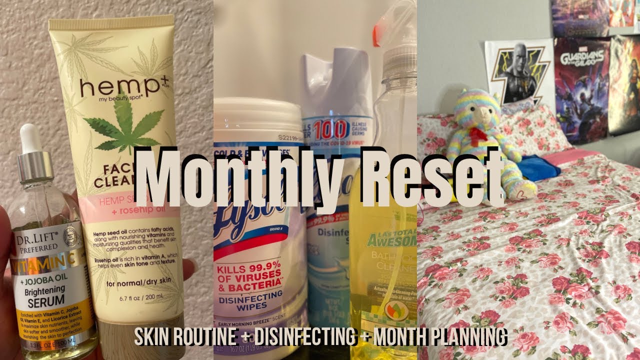 MONTHLY RESET + morning routine + february planning - YouTube