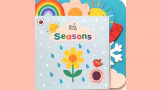 🌻Seasons🌻Baby Touch🌻A touch and feel playbook 🌻Baby Book 🌻 Children book 🌻