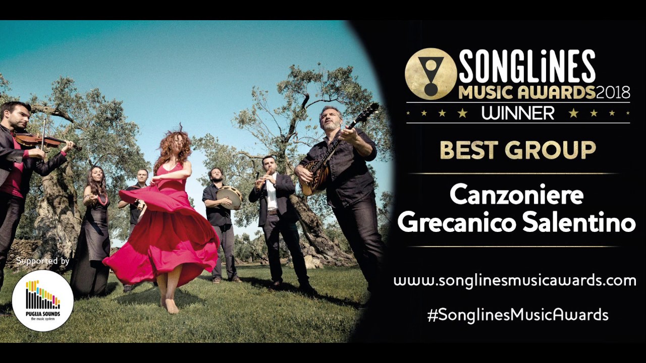 Canzoniere Grecanico Salentino at the Songlines Music Awards 2018 Ceremony