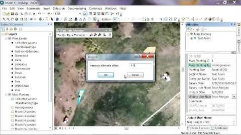 Lesson 7B  Post-Processing Field Data with the ArcGIS Public Garden Data Model