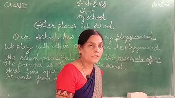 EVS CH-10 MY SCHOOL PART-2 CLASS-1
