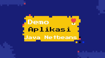 Demo Aplikasi Penjualan Toko Komputer Berbasis Java Netbeans