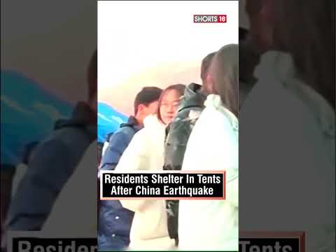 6.2 Magnitude Earthquake Hits China's Gansu | Residents Shelter In Tents After China quake | N18S