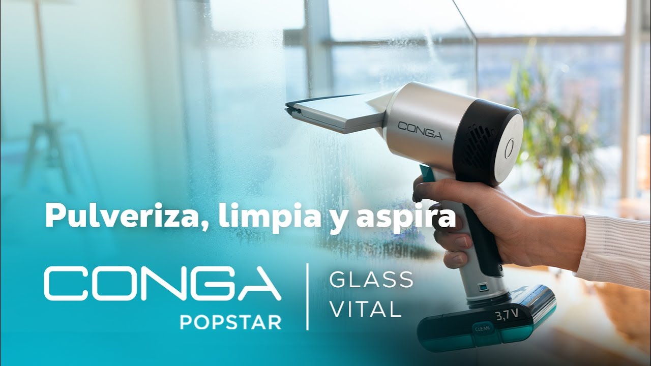 Cecotec Conga PopStar Glass Vital Aspirador Limpiacristales