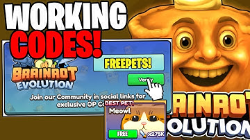 *NEW* ALL WORKING CODES FOR BRAINROT EVOLUTION IN 2025! ROBLOX BRAINROT EVOLUTION CODES