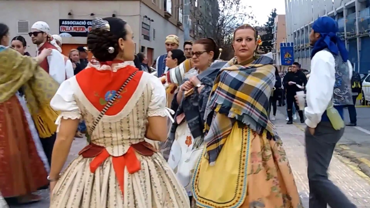 Recorrida de fallas 2018 Xàtiva